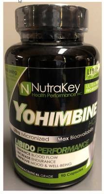 Yohimbine--Nutrakey (Groupe CNW/Santé Canada)