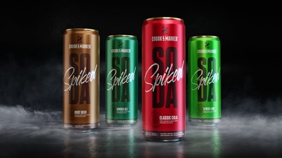 Crook & Marker Spiked Sodas will be available in Classic Cola, Root Beer, Ginger Ale and Lemon Lime.