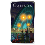 The Royal Canadian Mint makes a splash with a coin illustrating Canada's famous UFO crash story