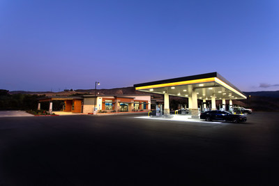 Sycuan Square is now open to the public and features a 5,500 square-foot convenience store and 16-nozzle gas station.
