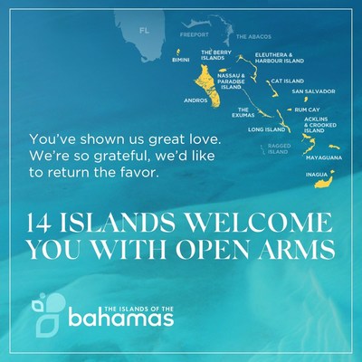 With new airlift from Boston and Canada, new on-island experiences and development projects in the works, The Islands of The Bahamas are ready to welcome visitors with open arms.