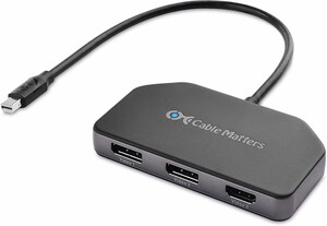 Cable Matters Introduces Triple-Monitor MST Hub, Featuring DisplayPort™ 1.4 Technology