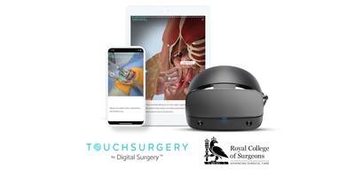 Digital Surgery’s Touch Surgery platform receives the first-of-its-kind centre accreditation to award CPD points by the Royal College of Surgeons of England (RCS)