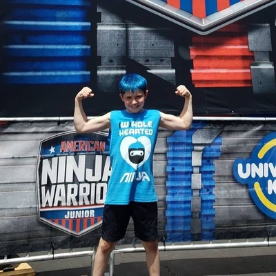 Chase Hughes, 11, American Ninja Warrior Junior Contestant and Heart Warrior, born with Pulmonary Atresia with Ventricular Septal Defect. Chase Hughes, 11, American Ninja Warrior Junior Contestant and Heart Warrior, born with Pulmonary Atresia with Ventricular Septal Defect.
