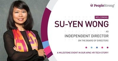 Su-Yen joins PeopleStrong Board