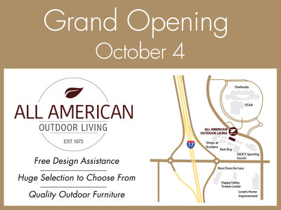 All American Outdoor Living Stylish Patio Furniture Grand Opening - The Shops at Norterra
