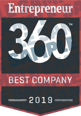 PHE, INC. NAMED ONE OF THE “BEST ENTREPRENEURIAL COMPANIES IN AMERICA” BY ENTREPRENEUR MAGAZINE’S 2018 ENTREPRENEUR360 LIST