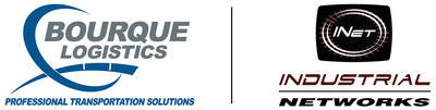 Bourque Logistics & Industrial Networks combined logo.