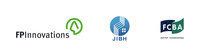 Logos : FPInnovations, JIBH et FCBA (Groupe CNW/FPInnovations)