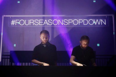 Renowned British duo Disclosure headlined the evening’s entertainment.