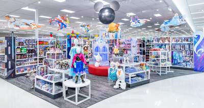 Disney store at Target opens at select 25 locations across the U.S. and on Target.com/DisneyStore. Disney elements: © Disney
