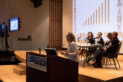 Addiction experts, clinical leaders, community advocates and policymakers share research at the event: “On the Front Lines of the Opioid Epidemic,” held at Albert Einstein College of Medicine. Addiction experts, clinical leaders, community advocates and policymakers share research at the event: “On the Front Lines of the Opioid Epidemic,” held at Albert Einstein College of Medicine.