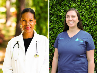Heroes to animals: Dr. Terry Morris and Angel Martin. Heroes to animals: Dr. Terry Morris and Angel Martin.