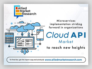 Global Cloud API Market to Witness a CAGR of 20.3% From 2019 to 2026: Allied Market Research