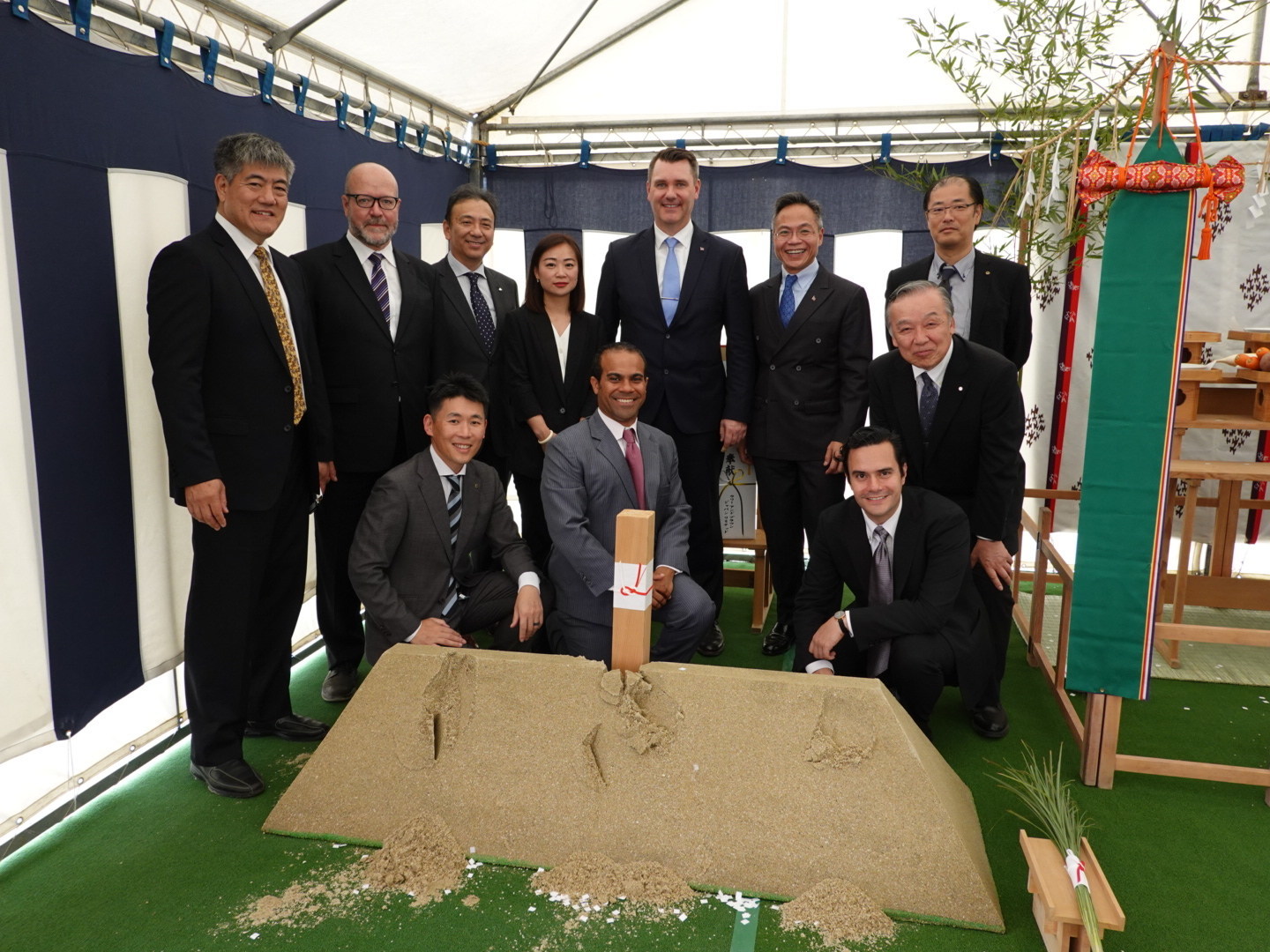 Carnival Corporation today officially began construction on the cruise industry’s first cruise terminal at the port of Sasebo in Japan with a groundbreaking ceremony attended by government, business and community representatives