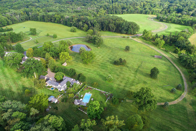 Platinum Luxury Auctions will offer this 77-acre gentleman's farm in Hopewell Township, NJ for sale at luxury auction® on Thursday, Oct 10th. Recently asking $4.8 million, the property will now be sold to the highest auction bidder without reserve and regardless of the high bid price. The estate is located just 20 mins from Trenton and Princeton, and only 45 mins from Philadelphia. More at NewJerseyLuxuryAuction.com.