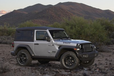 2020 Jeep Wrangler Willys featuring Firestone Destination M/T2 tire line