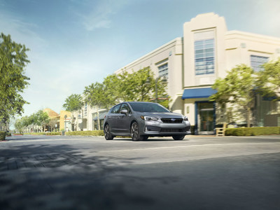 Malgr plusieurs nouvelles caractristiques, l'Impreza compacte affiche le mme prix de dpart abordable de 19 995 $. (Groupe CNW/Subaru Canada Inc.)