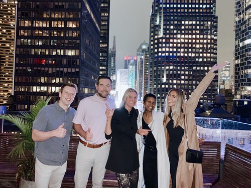 Team iFOLIO enjoying NYC during the Ascent Conference!