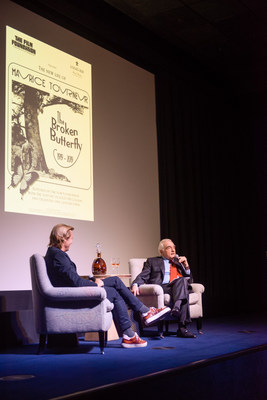 Martin Scorsese e Ludovic du Plessis no lançamento do "The Broken Butterfly dirigido em 1919 e restaurado 100 anos depois, em 2019 pela The Film Foundation e pelo conhaque LOUIS XIII (PRNewsfoto/LOUIS XIII Cognac)