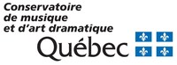 Logo : Conservatoire de musique et d'art dramatique du Québec (Groupe CNW/Conservatoire de musique et d'art dramatique du Québec)