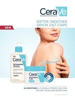 CeraVe Launches SA Smoothing Range at the 28th EADV Congress in Madrid: A Clinically Tested Solution for Dry, Rough and Bumpy Skin