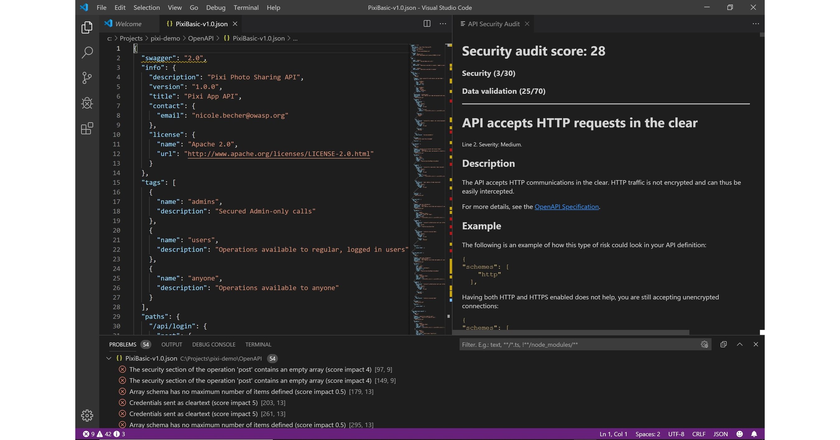 42Crunch Adds API Security Audit To Their Visual Studio Code OpenAPI ...