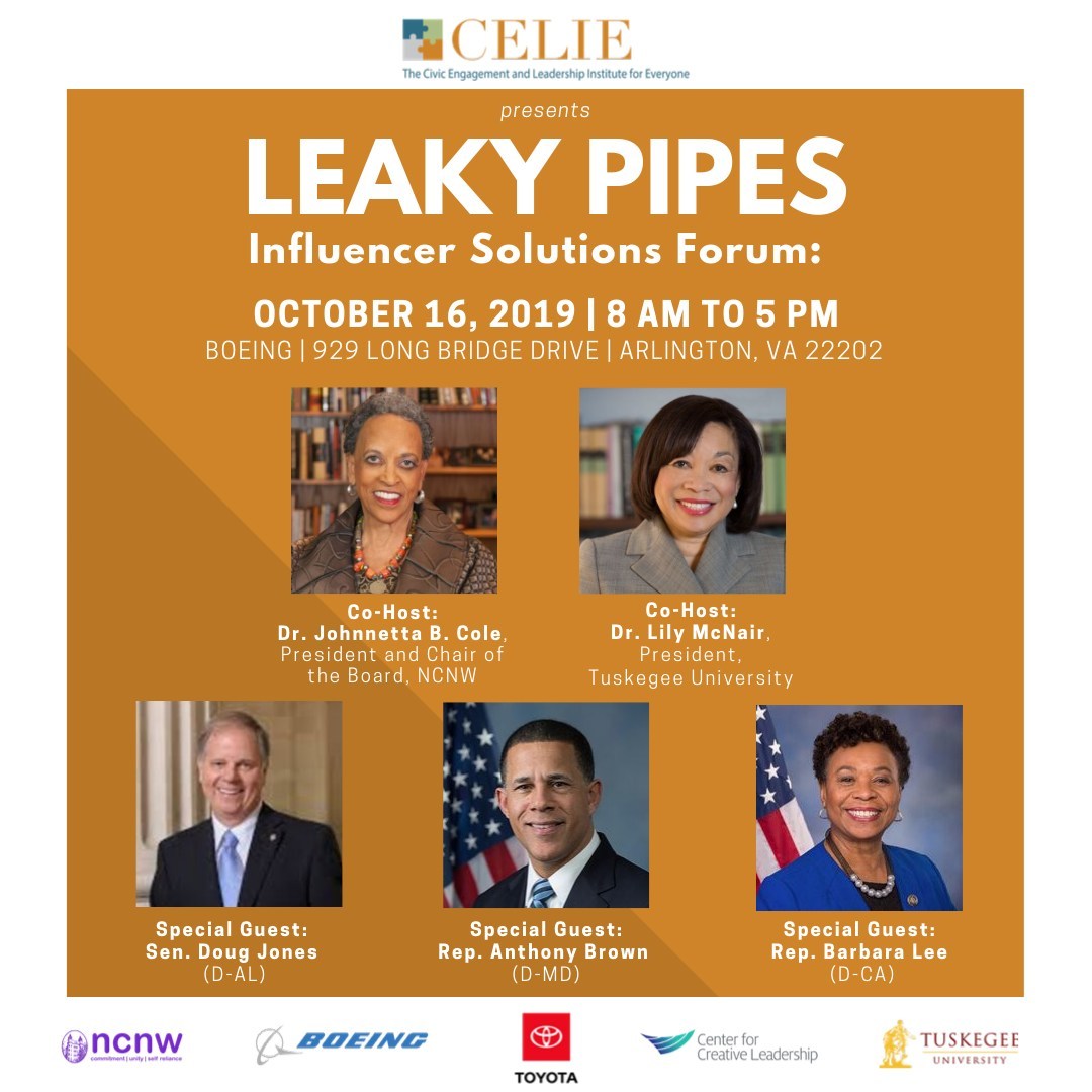 Members of Congress, Corporate Executives and Leaders in Higher Ed Are Coming Together to Address Faulty Pipelines in Promoting Women of Color to the C-Suite