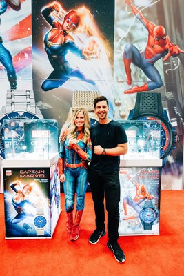 Citizen influencers Josh Peck & Sarah Merrill spend the day at NY Comic Con, celebrating all things Citizen and Marvel.