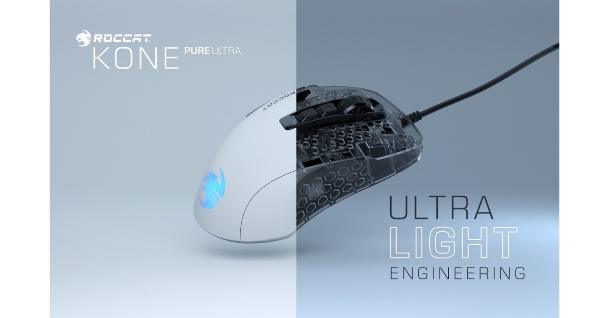 Roccat Launches The Kone Pure Ultra A Fully Updated Light Weight Variant Of Its Acclaimed Kone Series Pc Gaming Mice