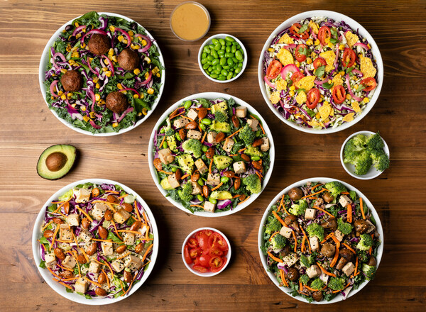 Just Salad "Health Tribes" salads & bowls