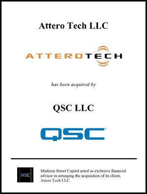 Madison Street Capital Announces Sale of Attero Tech to QSC