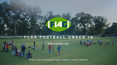 Still image from Fingerpaint PSA "Tackle Can Wait" on Behalf of the Concussion Legacy Foundation Still image from Fingerpaint PSA "Tackle Can Wait" on Behalf of the Concussion Legacy Foundation
