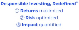 Impact Labs Introduces IMPACT FULL STACK ('IMPACTx'): An Integrated ESG/Sustainable Investing and Reporting Solution -- Responsible Investing, Redefined(SM)