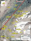 Crystal Lake Mining Announces New Discovery of Expansive, Multi-Element Hydrothermal Mineralized System at Newmont Lake, BC