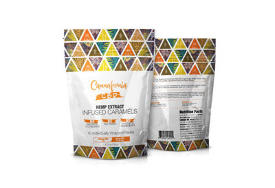 Cannafornia CBD 25mg Caramels Cannafornia CBD 25mg Caramels