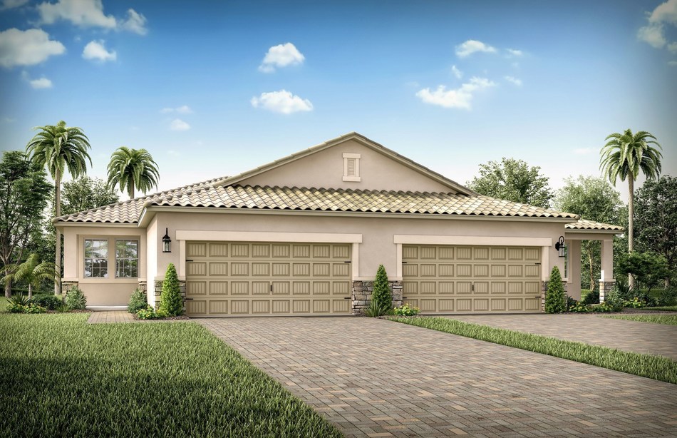 Mattamy Homes, North America’s largest privately owned homebuilder, is pleased to announce the opening of its first community in Fort Myers, FL: Bonavie Cove. Pictured is the Largo Villa model home. (CNW Group/Mattamy Homes Limited)