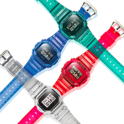 G shock color skeleton hot sale