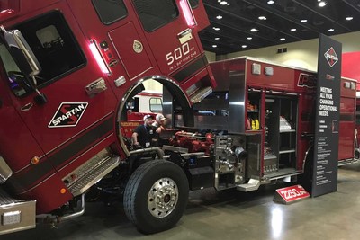 Spartan Motors teaches the finer points of its Intelligent Pump Solution (or IPS) drivetrain at its annual Fire Truck Training Conference (FTTC).