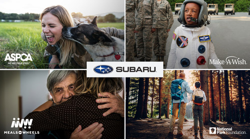 Twelve Years Running: Subaru Share the Love® Event Puts New Owners in the Driver’s Seat; Automaker Announces 2019 National Charitable Partners, Including the ASPCA®, Make-A-Wish®, Meals on Wheels America and National Park Foundation