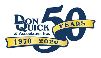 Don Quick & Associates, Inc. 50 Year Business Anniversary Logo