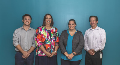 Healogics iSupply team: Reed Mueller, Financial Analyst; Pamela Robbins, Clinical Project Manager; Rebecca Mitchell, Director of Field Support; Michael White, President, Healogics At Home and iSupply