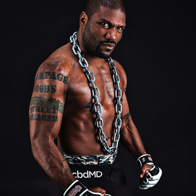 Team cbdMD athlete and former UFC Champion Quinton "Rampage" Jackson Team cbdMD athlete and former UFC Champion Quinton "Rampage" Jackson