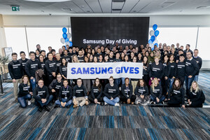Samsung Canada Employees Give Back to Local Communities Across Canada