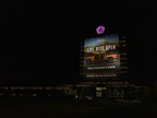 FCA US Illuminates Pentastar on Top of Its Headquarters Tower Purple in Observance of National Coming Out Day and National Spirit Day