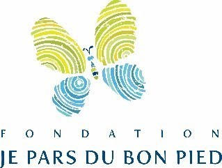 Logo : Fondation Je pars du bon pied (Groupe CNW/Les Pneus Robert Bernard)