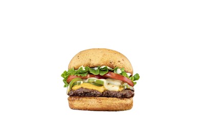 The Colorado burger will be available beginning October 15. The regional burger favorite starts with Certified Angus Beef®, and is topped with green chilies, melted aged cheddar and pepper jack cheeses, lettuce, tomato, and mayo on a spicy chipotle bun.