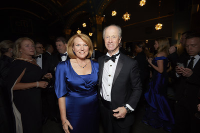Madeline Bell, President & CEO of Children's Hospital of Philadelphia with Richard D. Wood, Jr., Chairman of Wawa and Distinguished Event Honoree at the 2019 Carousel Ball. Madeline Bell, President & CEO of Children's Hospital of Philadelphia with Richard D. Wood, Jr., Chairman of Wawa and Distinguished Event Honoree at the 2019 Carousel Ball.