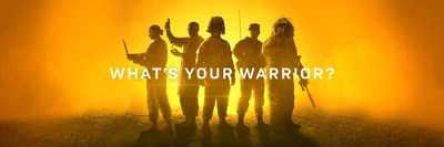 Teaser imagery from the “What’s Your Warrior?” campaign.