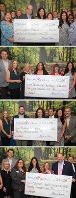 Parkland Cares' board of directors presented grants to four non-profit mental health and trauma agencies; total funding is now $400,000. Funding provided helps the community cope with the aftermath of the mass shooting tragedy at Marjory Stoneman Douglas High School in Parkland, FL. Parkland Cares' board of directors presented grants to four non-profit mental health and trauma agencies; total funding is now $400,000. Funding provided helps the community cope with the aftermath of the mass shooting tragedy at Marjory Stoneman Douglas High School in Parkland, FL.